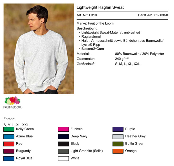 Sweater mit einfärbigem Firmenaufdruck - zum Schließen ins Bild klicken